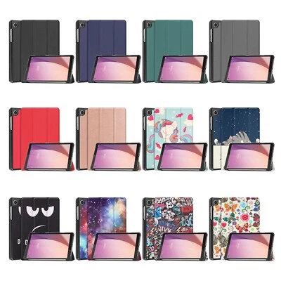 Funda tipo folio ultra delgada de cuero con soporte magnético para Lenovo Tab M8 2 3 4 8,0"" Foto 1 de 4