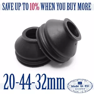 2 X UNIVERSAL Silicone 20 44 32 Tie Rod End and Ball Joint Dust Boots Cover - Picture 1 of 3