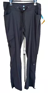 Columbia Womens Black 14 Long Roll Up Pants Omni Shield Advanced Repellency NEW - Picture 1 of 21