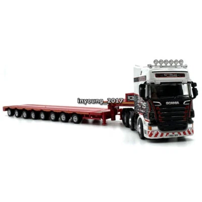 1:76 SCANIA R Topline Nooteboom Low Loader Semi Truck Model Collectible Vehicle - Image 1 of 4