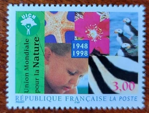France Scott#2680 World Union for Nature - 50 years - Yv3198 - 1998 MNH - Picture 1 of 2