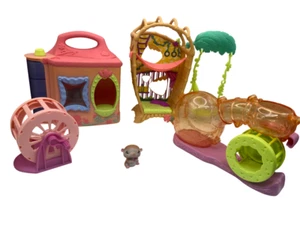 Littlest Pet Shop Bundle Of Play sets And Buildings 1 Figure Hasbro - Picture 1 of 19