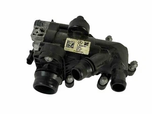 19-23 MERCEDES C300 W205 2.0 ENGINE THERMOSTAT WATER PUMP HOUSING OEM - Picture 1 of 8