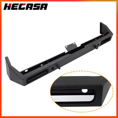 HECASA Heavy-Duty Steel Rear Bumper For 1999-2004 Land Rover Discovery Black - Image 1 of 4