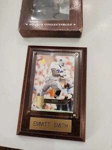 EMMITT SMITH PLAQUE DALLAS COWBOYS FOOTBALL NFL C4 - Picture 1 of 3