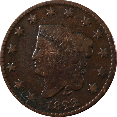 1822 Large Cent Great Deals From The Executive Coin Company Cover