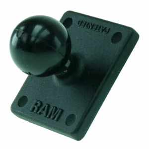 RAM 1" Ball Square Base (2"x1.7") 4 Hole AMPS RAM-B-347 fits Rider & Zumo - Picture 1 of 4