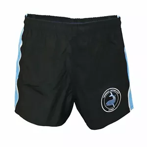 Cronulla Sharks NRL Retro Home Supporters Shorts Sizes S-5XL! - Picture 1 of 4