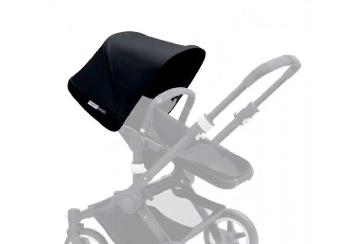 Brand New Bugaboo Buffalo Black Fabric Extandable Hood Sun Canopy  - Image 1 of 1