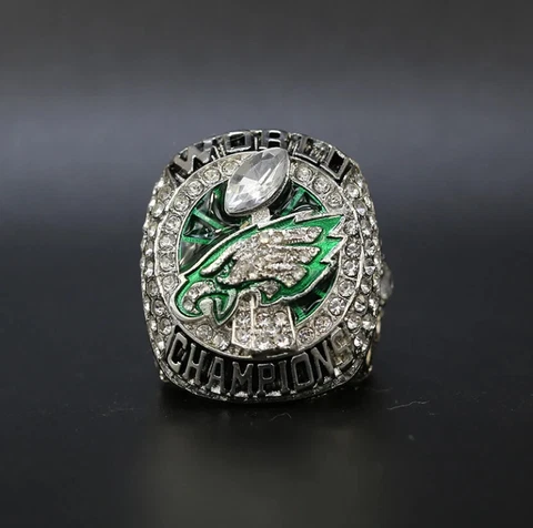 2017 Philadelphia Eagles Foles MVP SuperBowl World Champion REPLICA Ring Sz 8-13 Cover
