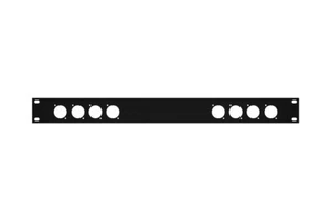 Elite Core RP1U-4X4 Rack Panel with 8 D-Series Punch-Outs, 1U - Picture 1 of 1