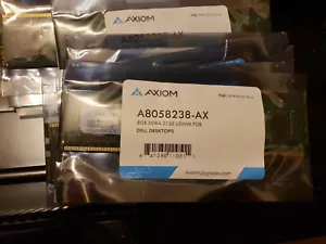 AXIOM 8GB DDR4 2133MHz PC4-17000 DIMM Desktop Memory RAM (for Dell A8058238-AX) - Picture 1 of 2