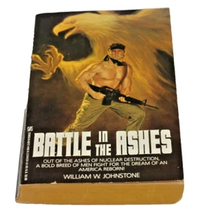 William W Johnstone BATTLE in the ASHES #17 Ben Raines ZEBRA 1993 1st P Action - Picture 1 of 3