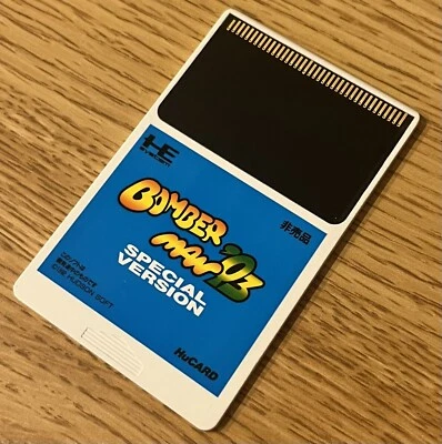 BOMBERMAN 93 SPECIAL VERSION PC Engine Hu Card Only pe Limited Rare Japan Tested - Image 1 of 4