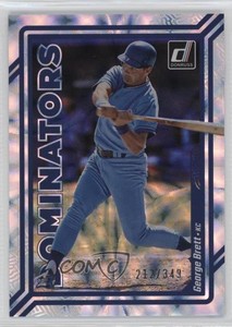 2023 Panini Donruss Dominators Silver /349 George Brett #D1 HOF