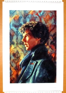 Sherlock A Study in Cyan - Alice X Zhang Limited Edition - Benedict Cumberbatch - Bild 1 von 4