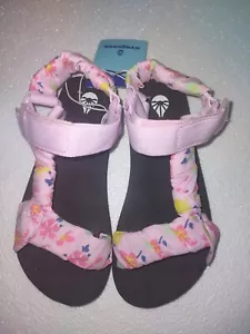 Sandalias deportivas con estampado de bufanda para niñas O'Rageous talla 13 - Imagen 1 de 5