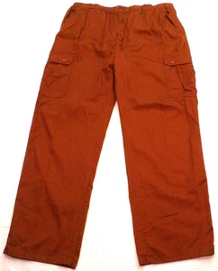 Pantaloni cargo knockaround king size uomo 2XL XXL, elastico in vita/coulisse - Foto 1 di 3