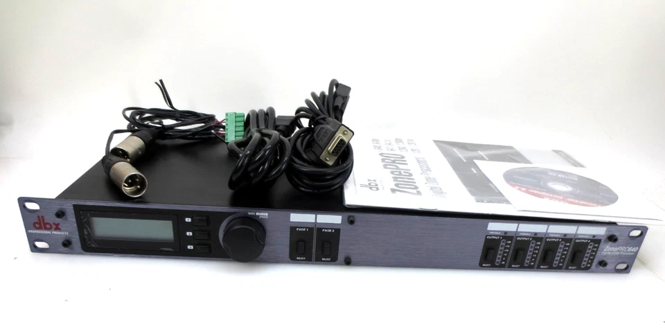 DBX 640 ZonePRO 6x4 Digital Zone Processor DBX640V - 6 Inputs & 4 Outputs - Image 1 of 4