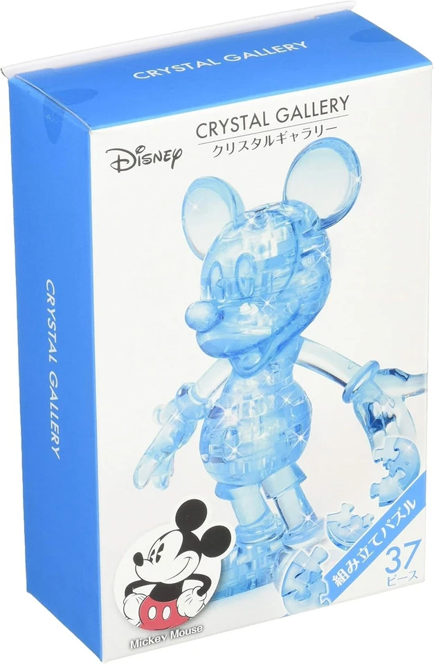 Mickey 37 Pcs 3d Puzzle Crystal Gallery Disney Japan Hanayama