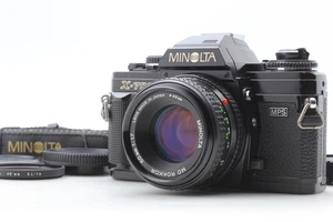 [N MINT] Minolta New X-700 Black Film Camera MD ROKKOR 50mm F1.7 Lens From JAPAN - Picture 1 of 15