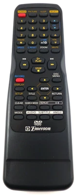 NE203UD NEW EMERSON OEM TV/VCR/DVD COMBO REMOTE CONTROL - Image 1 of 3
