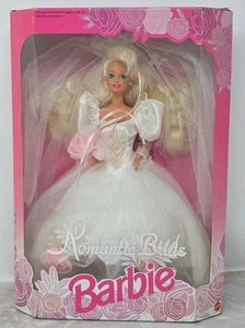 Barbie Romantic Bride Barbie Mattel 1992 en caja - caja muestra ropa - Imagen 1 de 16