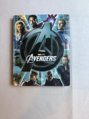 Marvel Avengers Steelbook (2012) (4K + Blu-ray) No Digital - Best Buy Foto 1 de 4
