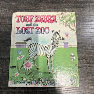 Toby Zebra and the Lost Zoo︱1963︱TELL-A-TELL BOOK︱Norma & Dan Garris︱Donna Pape - Picture 1 of 14