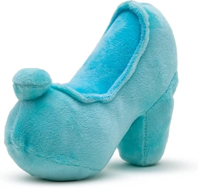 Juguete para Perro Chirrido Peluche - Disney Cenicienta Zapatilla Zapato Azul Claro NUEVO Foto 1 de 4