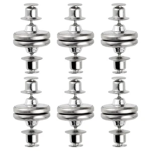 6 Paar Gardinenmagnete Verschlussgewichte Magnete Magnet Gardinenhalter - Bild 1 von 12