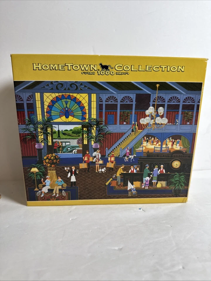 Hometown Collection CHECK IN 1000 piece puzzle Heronim - Image 1 of 1