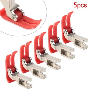 Pie prensatelas preciso extra delgado estándar MT-18 para máquina de coser industrial 5 piezas - Imagen 1 de 7