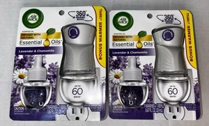 2~Air Wick Air Refresher Start Kit, 1 Warmer & 1 Refill Lavender & Chamomile - Picture 1 of 1