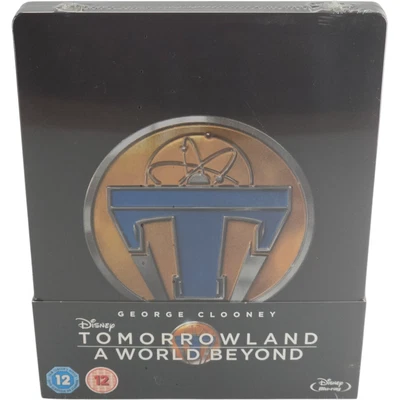 À La Poursuite Morgen Disney Blu-Ray Steelbook Débossé Zavvi Begrenzte Bereich B - Bild 1 von 4