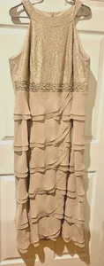 Vestido Jessica Howard Cóctel Boda Madre de la Novia. Talla 16W - Imagen 1 de 4