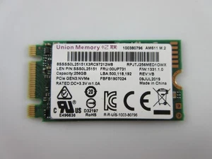 Ssd NVMe M.2 UNION MEMORY AM611 256GB - Photo 1/2