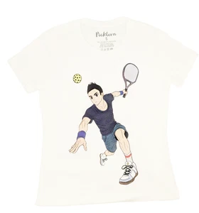 PICKLERA ANIME PICKLEBALL T SHIRT - (YOUTH SIZES) EXTRA LARGE - Picture 1 of 1