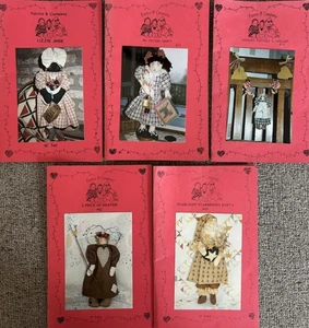 Lot 5 “Patrice & Company” Sewing, Stitching, Craft Patterns 18”-23” UnCut - Picture 1 of 11
