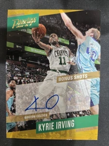 2017/18 KYRIE IRVING PRESTIGE ROOKIE AUTOGRAPH (GOLD) #8/10 CELTICS/MAVERICKS - Picture 1 of 3