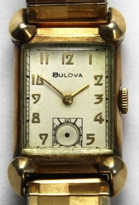 Bulova 7AK 21j 10k Gold Filled Watch - Parts/Repair - Picture 1 of 6