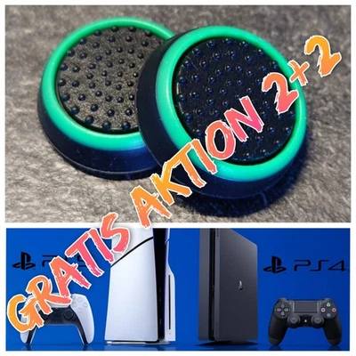 Playstation 5 & PS 4 Controller Joystick Schutz-Kappen Thumbstick Stick Aufsätze - Bild 1 von 4