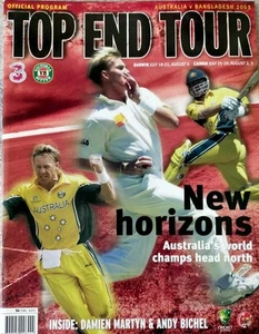 2003 Top End Tour Australia v Bangladesh Official Program - Picture 1 of 6