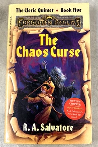 Forgotten Realms Cleric Quintet # 5 - Chaos Curse - Salvatore 1994 First Edition - Imagen 1 de 6