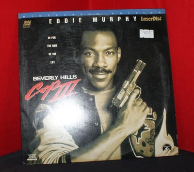 BEVERLY HILLS COP 3  (1994) LASER DISC, Eddie Murphy, John Landis, Joey Travolta — 第 1/3 张图片