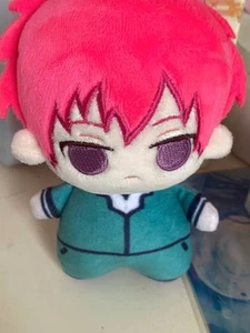 The Disastrous Life of Saiki K. Saiki Kusuo 10cm Plush Doll Keychain Pendant To - Picture 1 of 2