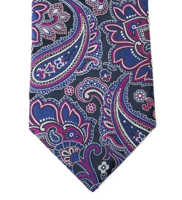 Silk Paisley tie in excellent condition - Image 1 of 2