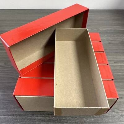 REBOXX Economy Red Boxes 7.5" X 3" X 1.5" Inside Dimensions (6 Pack) NEW!!! - Image 1 of 4