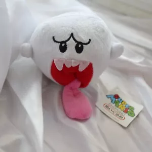 Nintendo Ghost Boo All Star Plush 6" Super Mario Bros Little Buddy - Picture 1 of 9