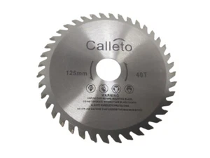 Disco per taglio legno 125mm 5" lama per smerigliatrice 40 denti circolare sega - Foto 1 di 6